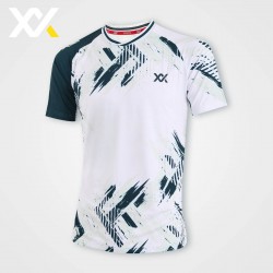 MAXX Shirt Tournament Tee MXSET051T WHITE/GREEN