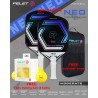FELET Pickleball Paddle Neo - Moderate Series (12mm) - Black Blue