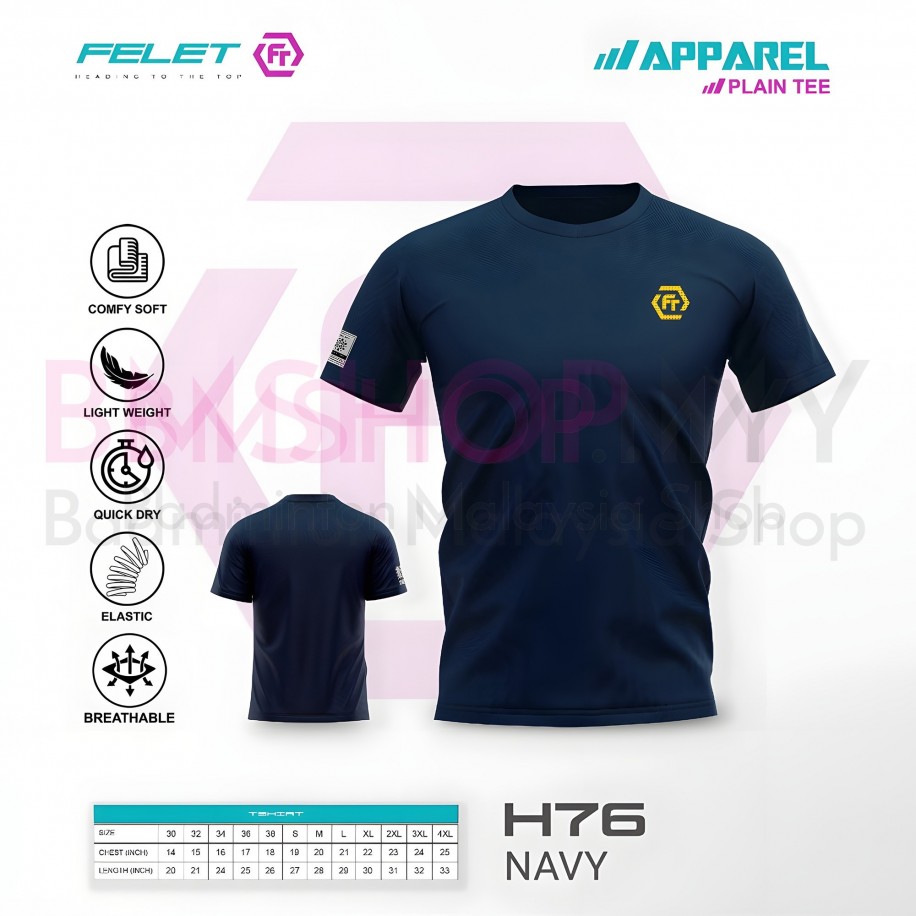 FELET Shirt H76 Navy