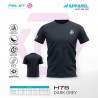 FELET Shirt Round Neck H76 Reflective Logo (Dark Grey)