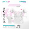 FELET Shirt Round Neck H76 Reflective Logo (White Color)