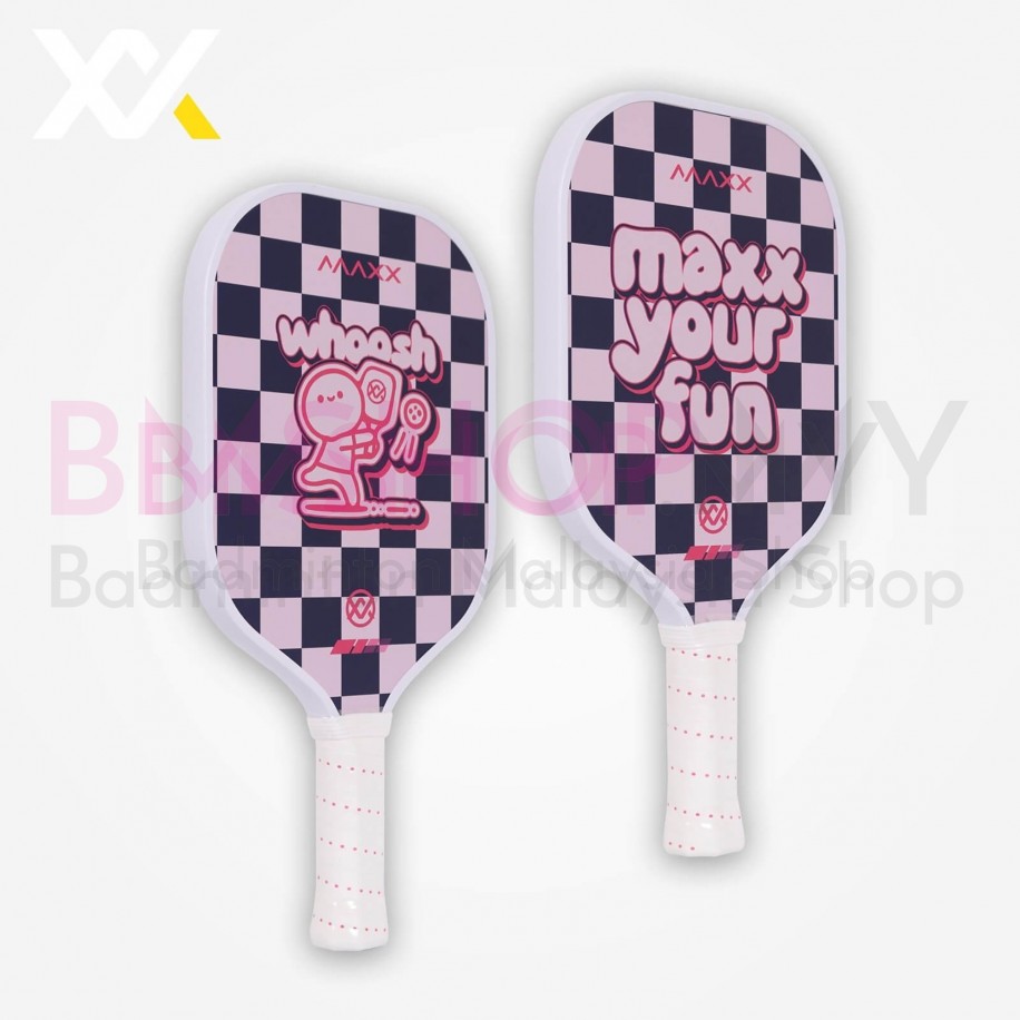 MAXX Pickleball Paddle Whoosh - Pink/Navy Color
