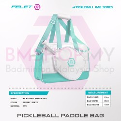 FELET Pickleball Paddle Bag (Tiffany/White)
