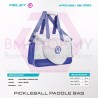 FELET Pickleball Paddle Bag (Purple/White)
