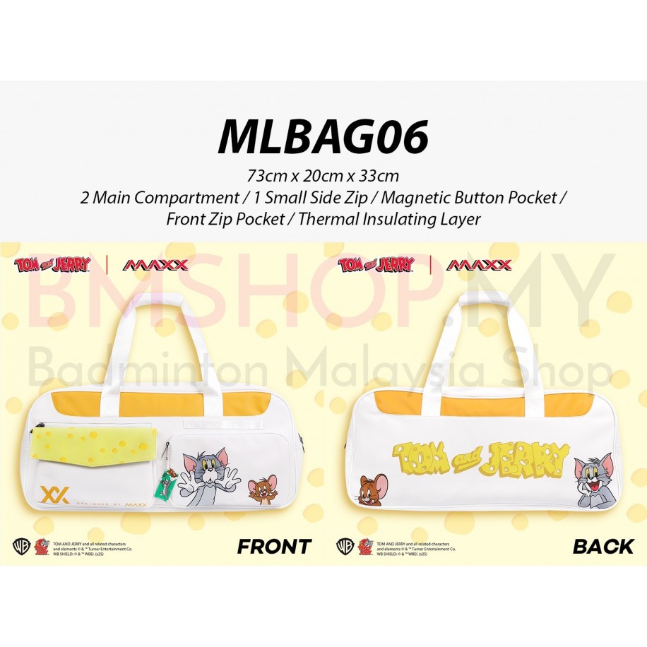 MAXX Tom & Jerry Racket Bag - MLBAG06