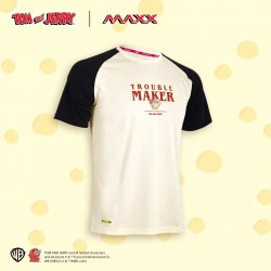 MAXX Shirt Tom & Jerry Fashion Tee MLTEE19 - Light Beige