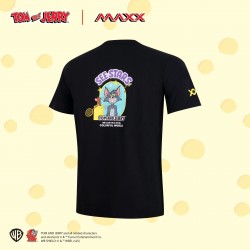 MAXX Shirt Tom & Jerry Fashion Tee MLTEE20 - Black