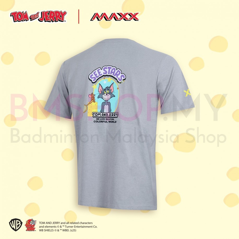 MAXX Shirt Tom & Jerry Fashion Tee MLTEE20 - Grey