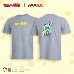 MAXX Shirt Tom & Jerry Fashion Tee MLTEE20 - Grey