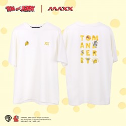 MAXX Shirt Tom & Jerry OVERSIZE Fashion Tee MLOV05 - Dark Grey