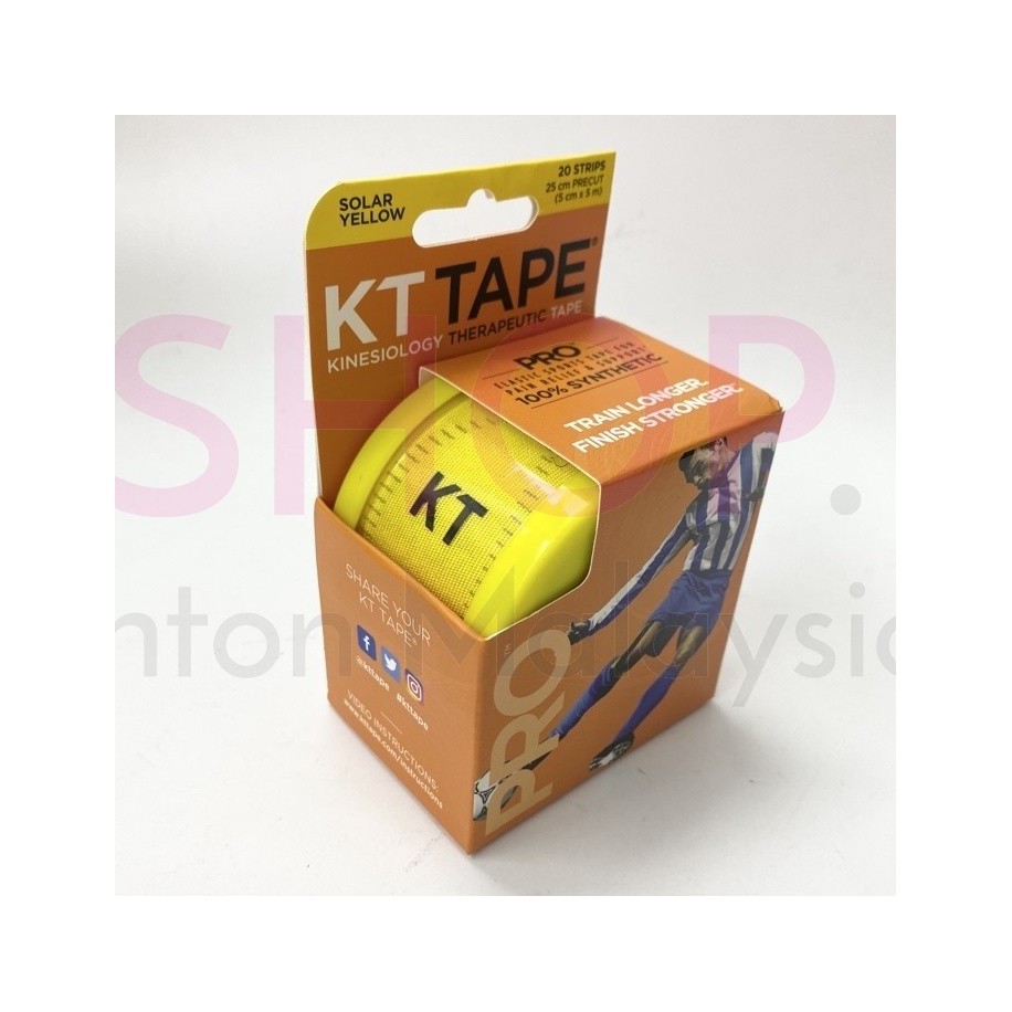 KT TAPE Pro Kinesiology Therapeutic Tape Precut (Elastic Sports Tape for Pain and Relief Support)