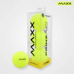 MAXX PRIME 40 Outdoor Pickleball (40 Holes & 3 Pickleballs/box)