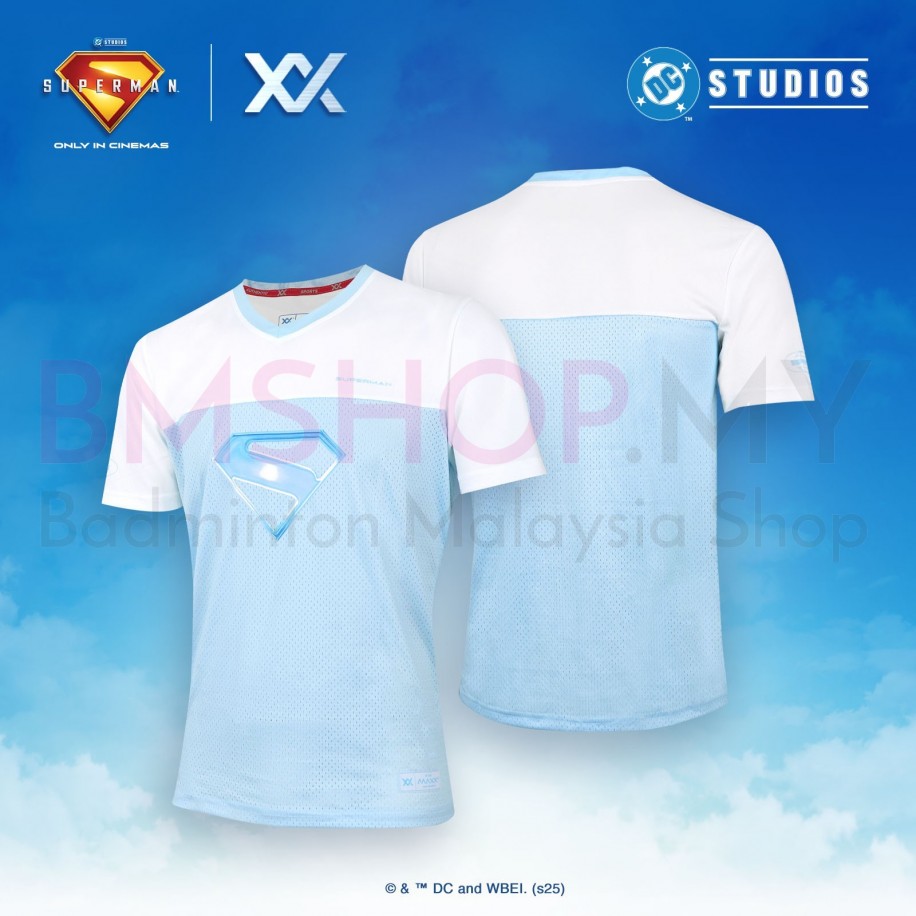 MAXX Shirt Superman Fashion Tee MLTEE23 - Light Blue