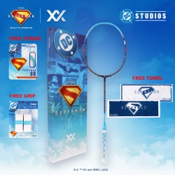 MAXX Superman Collection Badminton Racket (Free Superman Edition String, Grip & Towel)