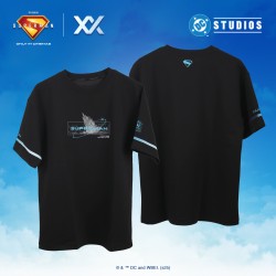 MAXX Shirt Superman OVERSIZE Fashion Tee MLOV07 - Black