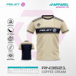 FELET Shirt RN3621 Jersey Coffee Cream