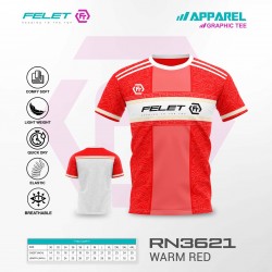 FELET Shirt RN3621 Jersey Warm Red