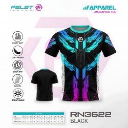 FELET Shirt RN3622 Jersey Black