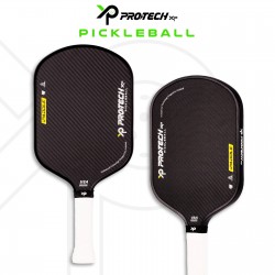 PROTECH XP Pickleball Paddle - iPADDLE (USAPA Approved) (T700 3K Carbon Fibre + Cloth marks) (16mm) - Black Pink