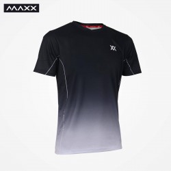 MAXX Shirt Tournament Tee MXPRO-004 Black White
