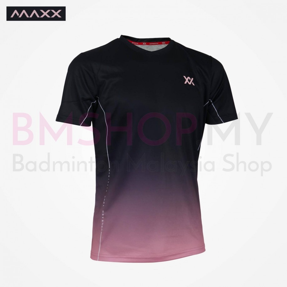 MAXX Shirt Tournament Tee MXPRO-004 Black Peach