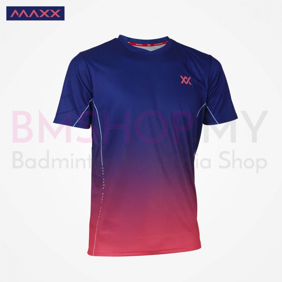 MAXX Shirt Tournament Tee MXPRO-004 Navy Blue