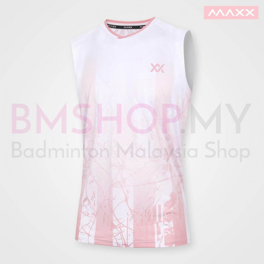 MAXX Shirt Tournament Tee MXPRO-005 White  (Sleeveless)