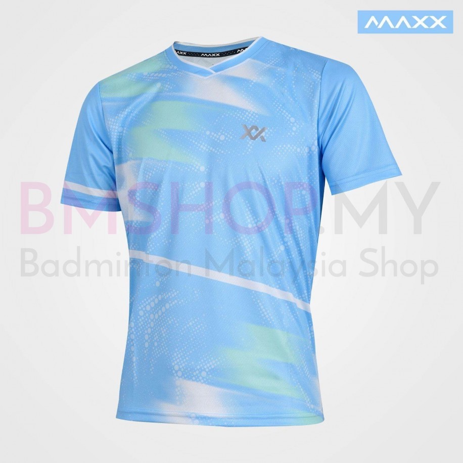 MAXX Shirt Tournament Tee MXPRO-007 Light Blue