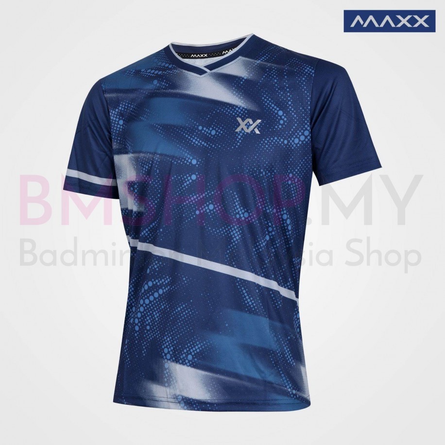 MAXX Shirt Tournament Tee MXPRO-007 Navy