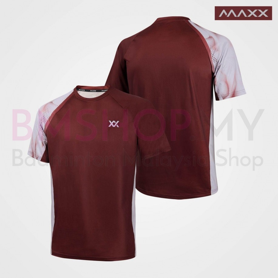 MAXX Shirt Tournament Tee MXPRO-010 Maroon