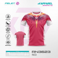 FELET Shirt RN3623 Jersey Red