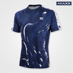 MAXX Shirt Tournament Tee MXPRO-008 Navy