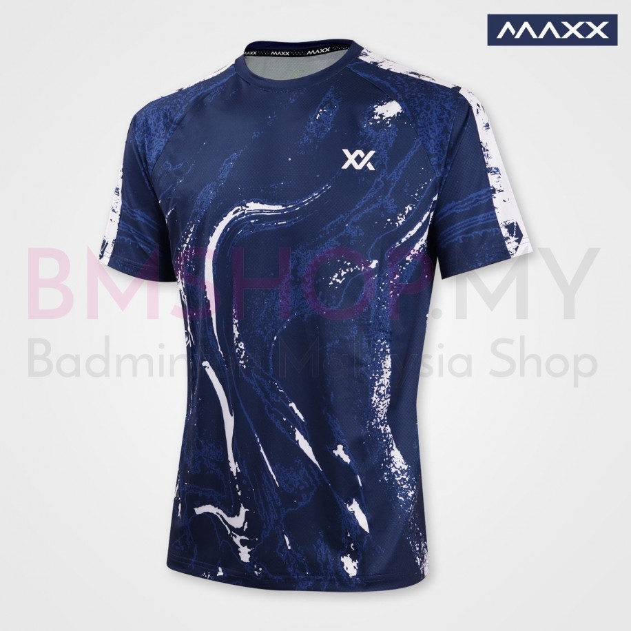 MAXX Shirt Tournament Tee MXPRO-008 Navy