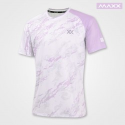 MAXX Shirt Tournament Tee MXPRO-009 White Purple