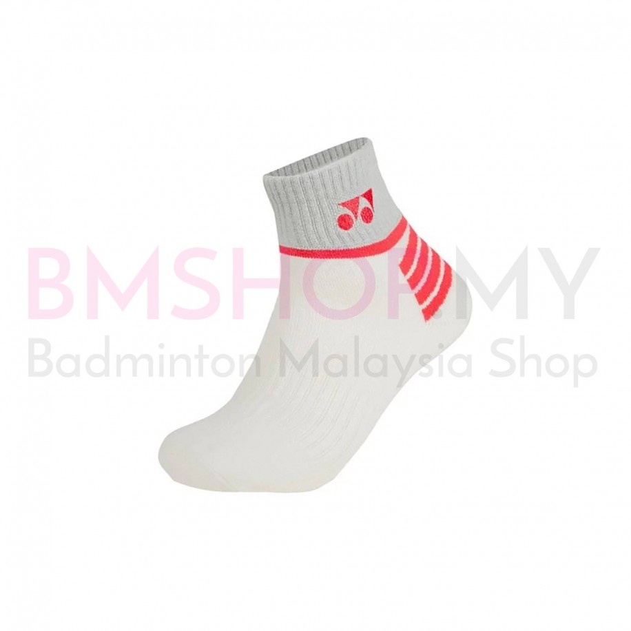YONEX Sock 3/4 Regular Cusion Support Socks SSM-1292-MP7 (100% ORIGINAL) - White