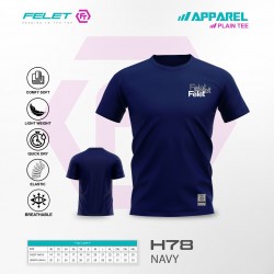 FELET Shirt Round Neck H78 (Navy)