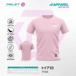 FELET Shirt Round Neck H78 (Pink)
