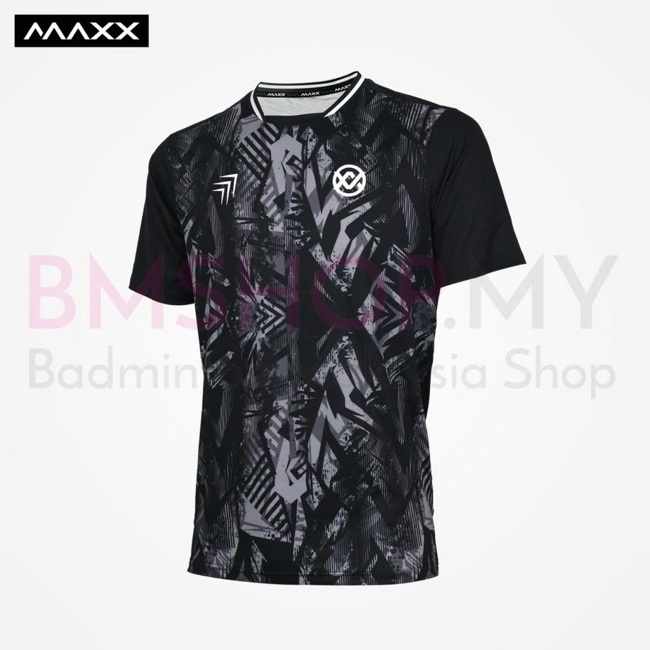 MAXX Shirt Tournament Tee MXPRO-013 Black Grey