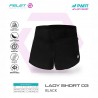 FELET Pant Lady Short 03 Badminton Pant Black