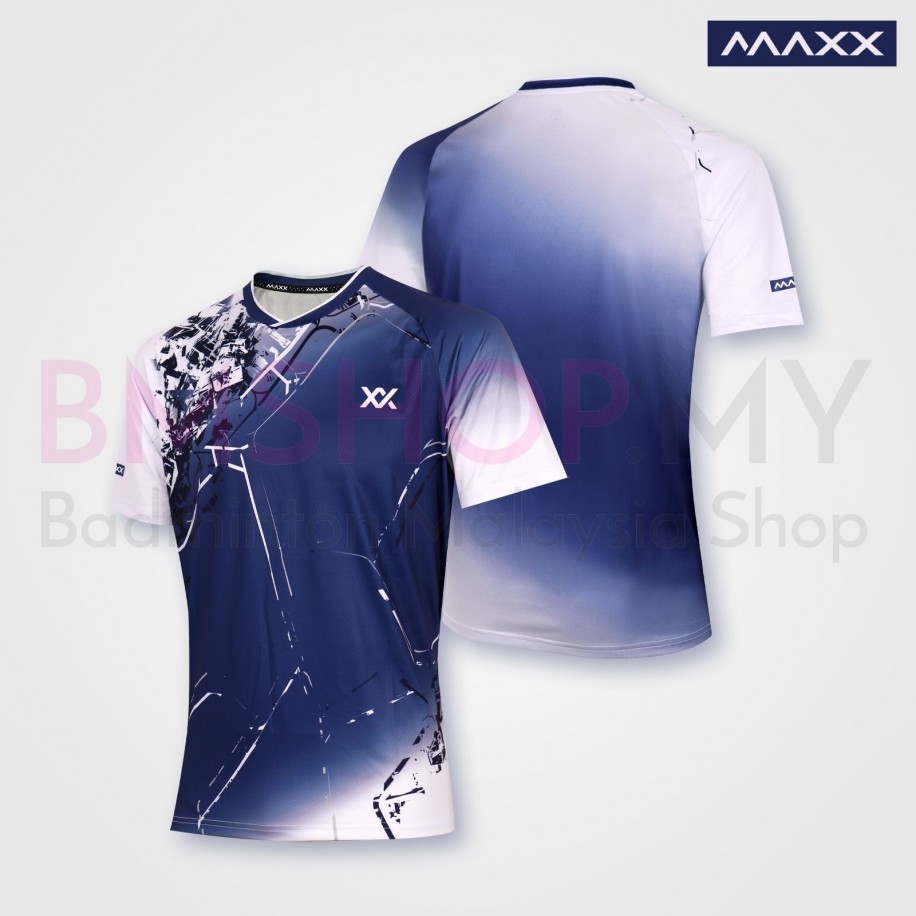 MAXX Shirt Tournament Tee MXPRO-012 Navy