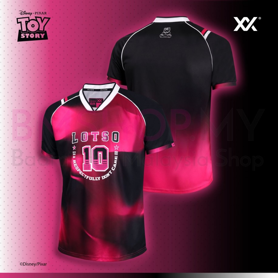 MAXX × Toy Story LOTSO Collection Shirt Tournament Tee MDTEE04 - Black/Pink
