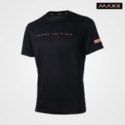 MAXX Shirt Sport Tee MXBA-004 Black-Rose Gold
