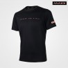 MAXX Shirt Sport Tee MXBA-004 Black-Rose Gold