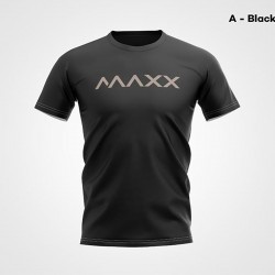 MAXX Shirt Sport Tee MXBA-007 Black- Copper