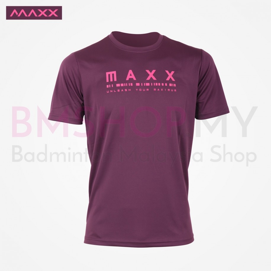 MAXX Shirt Sport Tee MXSPT-009 Yam Purple