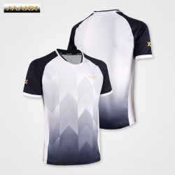 MAXX Shirt Tournament Tee MXPRO-015 White-Black