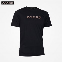 MAXX Shirt Sport Tee MXBA-007 Black- Copper