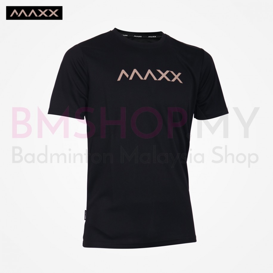 MAXX Shirt Sport Tee MXBA-007 Black- Copper