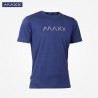MAXX Shirt Sport Tee MXBA-007 Denim Blue- Grey