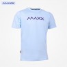 MAXX Shirt Sport Tee MXBA-007 Light Blue- Purple